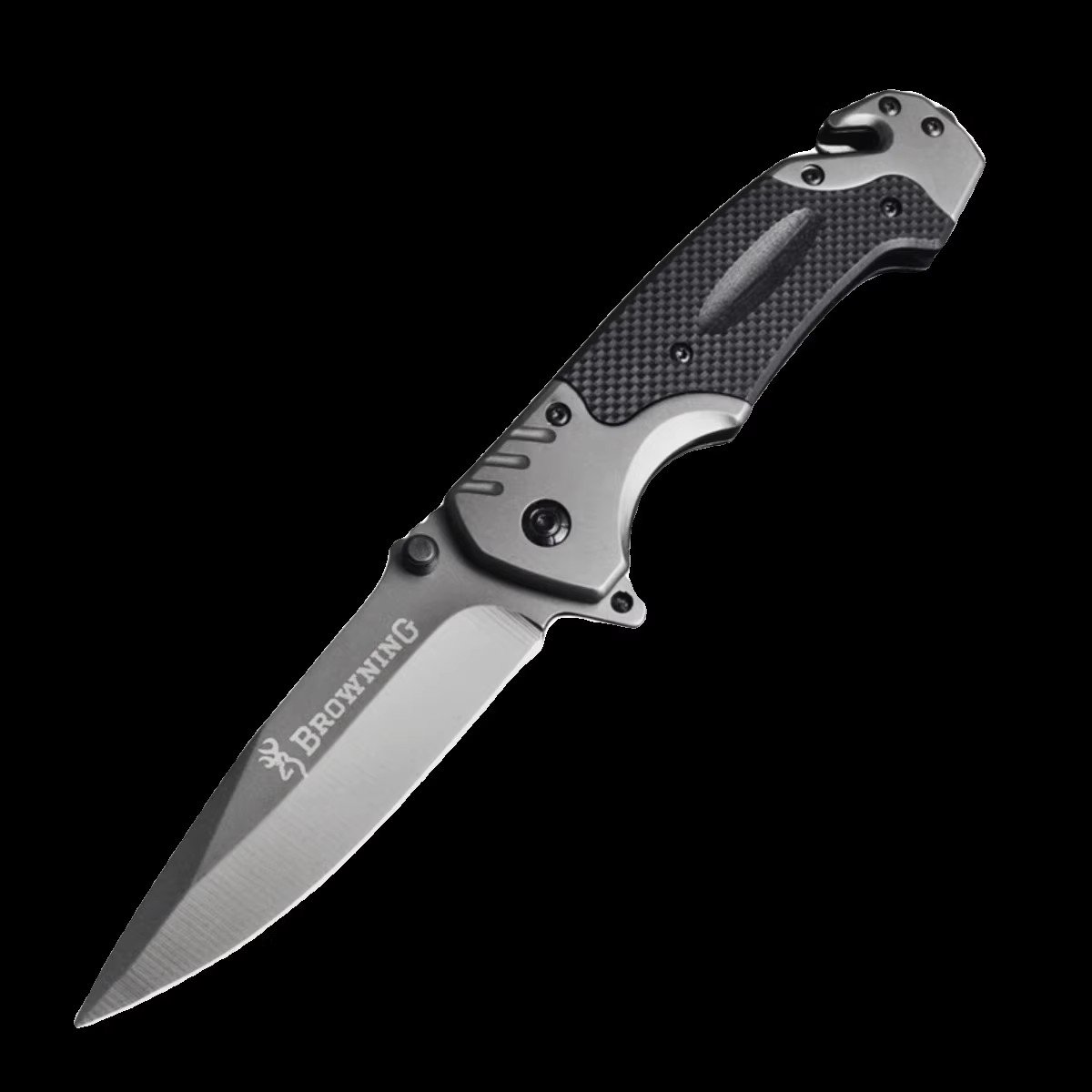 A multi-purpose folding knife with a fruit knife and a high-heavy field knife