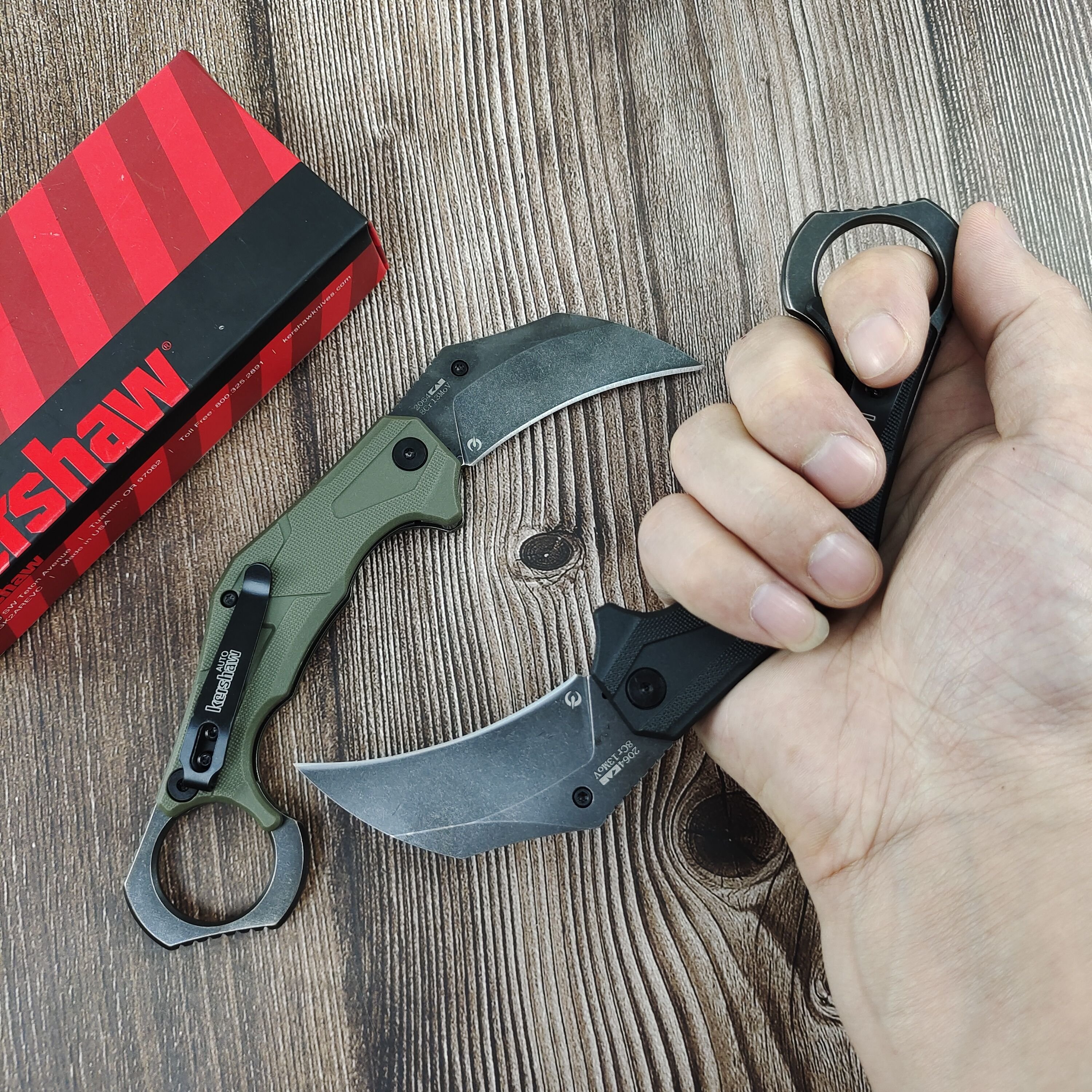 New card show, 2064 folding knife, sharp and sharp, fielding knife, camping knife, fruit knife