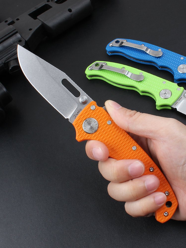 G10 HAND-HELD EXTERIOR FOLDING KNIFE, FRUIT KNIFE, CAMPING TOOL, MINI KNIFE