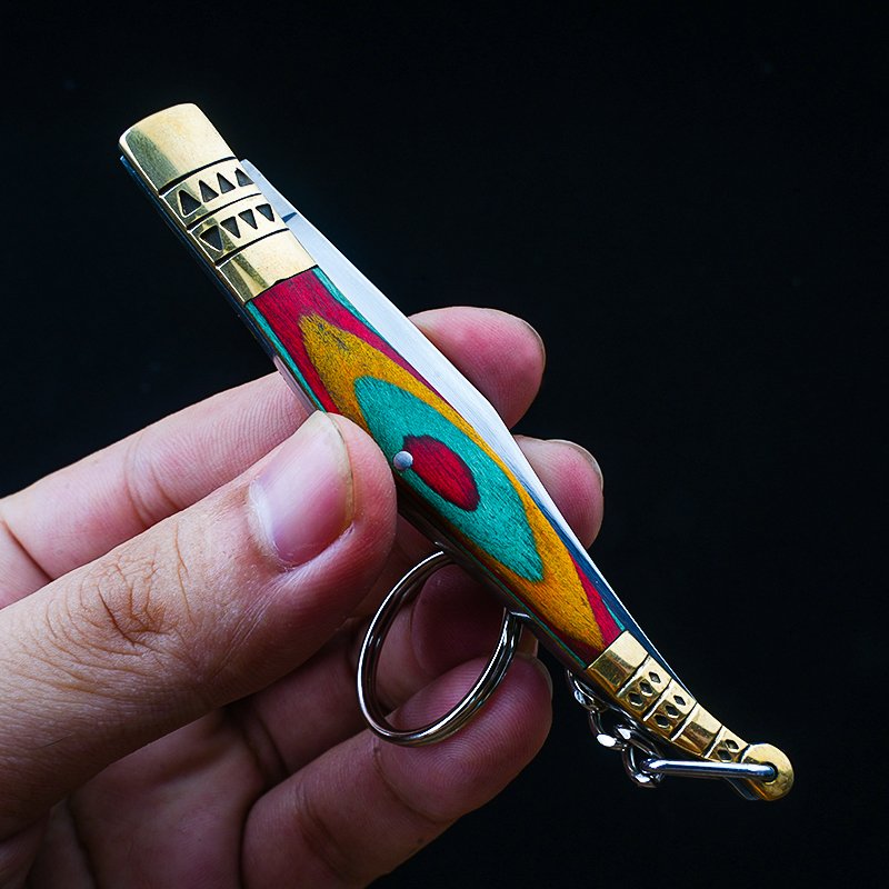 Xinjiang Yinghisa's purely hand-carried field camp folding knife fielding knife multi-purpose folding knife
