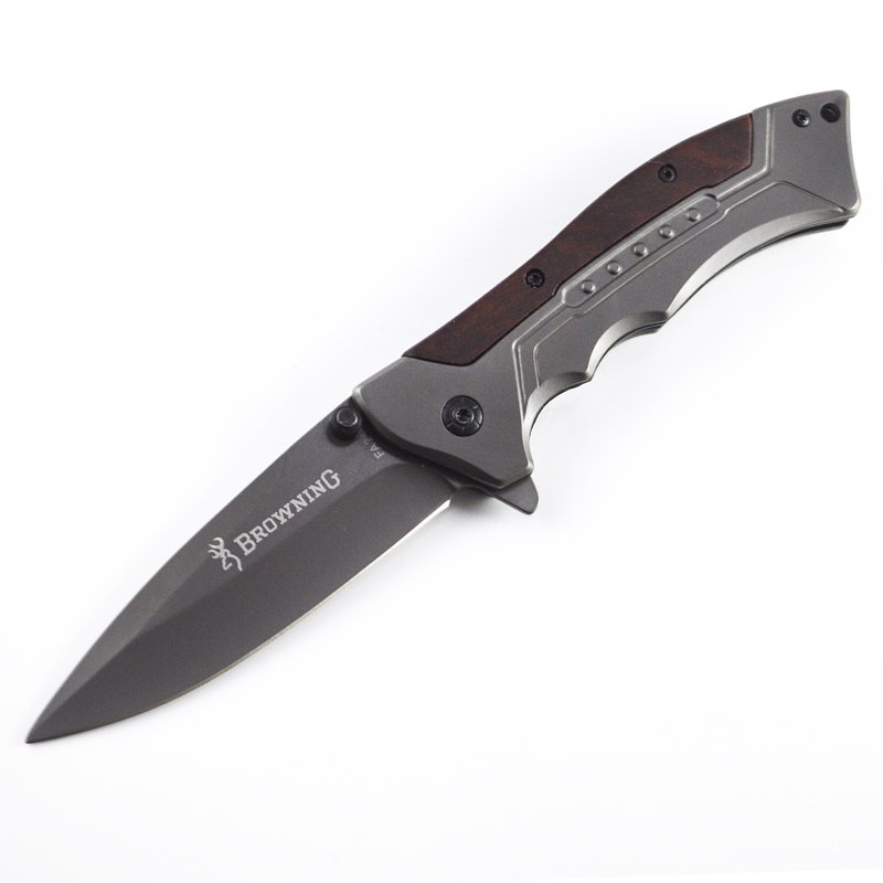 The outdoors tools camp in the wilderness, and they climb up the mountain with a small knife and a fruit knife