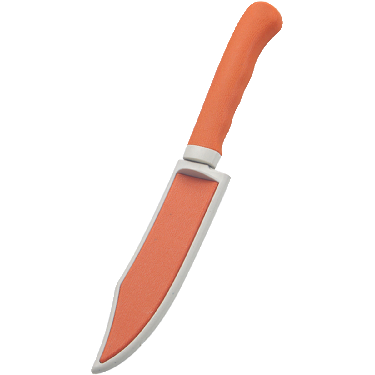 Home-based fruit knife stainless steel kitchen to fold a hand-held student dormitory with a leather knife