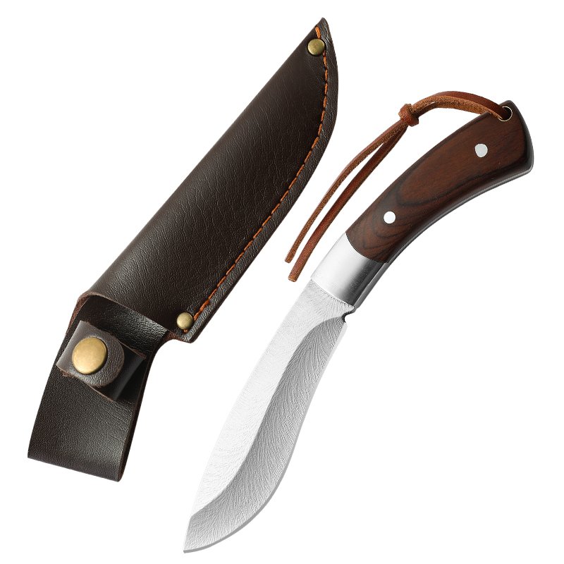 A multi-purpose slasher with a steel field knife and a knife for protection and a high-strength car for survival