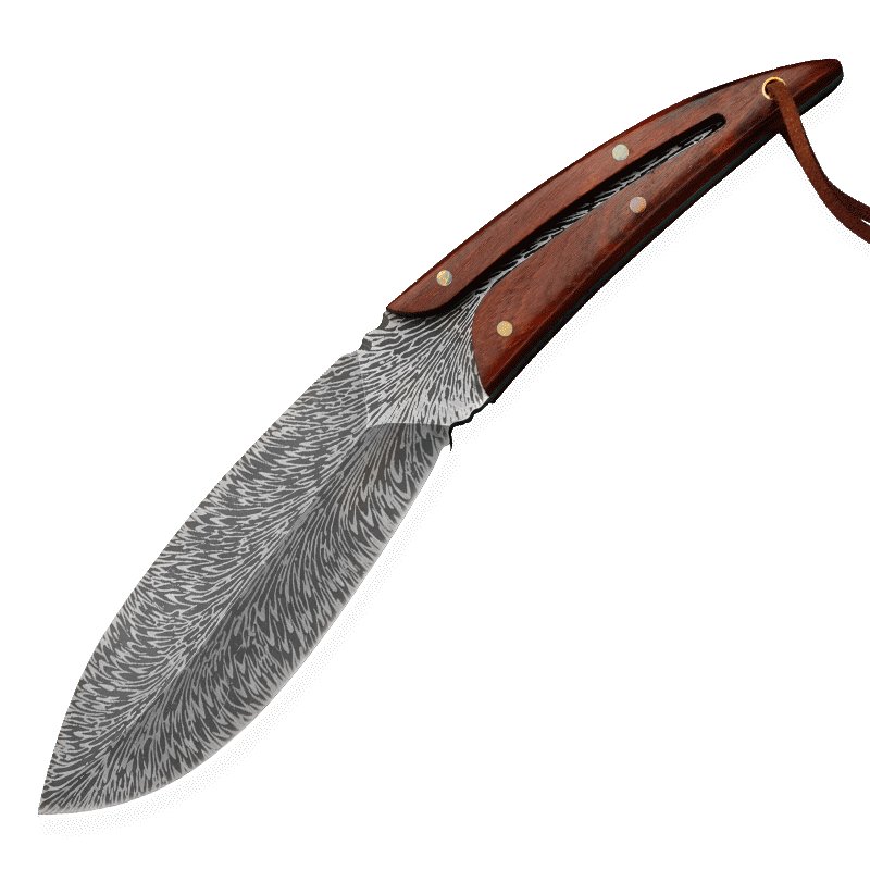 The deserter's necromancer took the meat knife to camp in the open, and the high-stringed tritium gas knife was a sharp knife