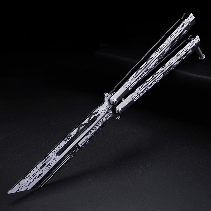 new specialty butterflies, csgo, uncut, stainless steel folding toy protection