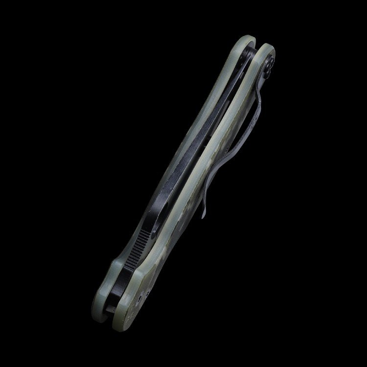DECORATED G10 HANDLES 440 STAINLESS STEEL FOLDING KNIFE, AND A FRUIT-SHARP CAMPER