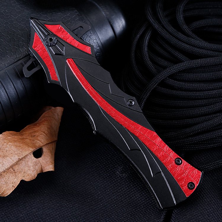 Folding knives, life-saving tools for camping, self-defense, cold weapons, high-strength, multi-purpose Swiss survival knife