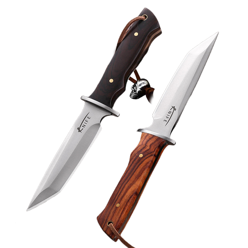 And with a hard-on hand, the meat knife used to camp out with a high-quality fruit knife, a sharp tactical knife