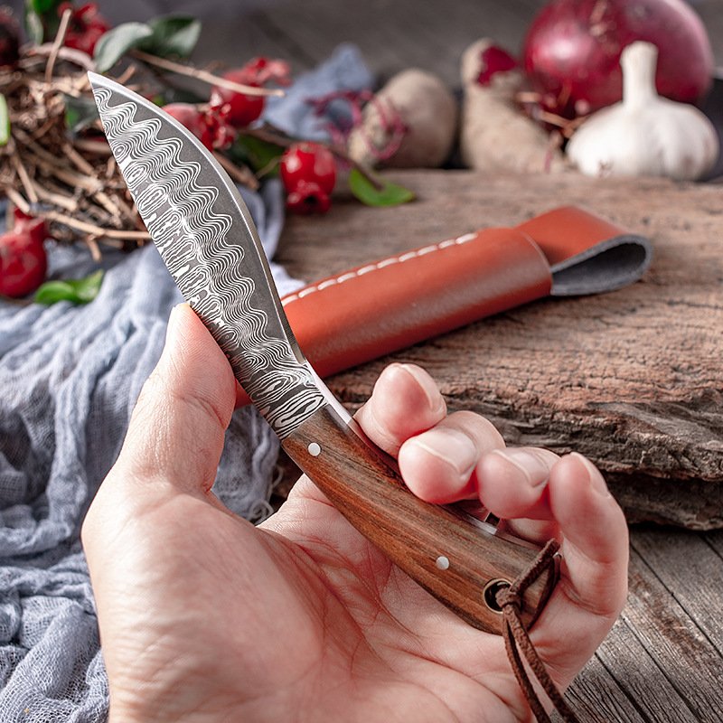 Mongol hand grabs a lamb knife outside of the house, picks a roast, picks a skeletal fish camp with a mini-doo-poo-poo-poo