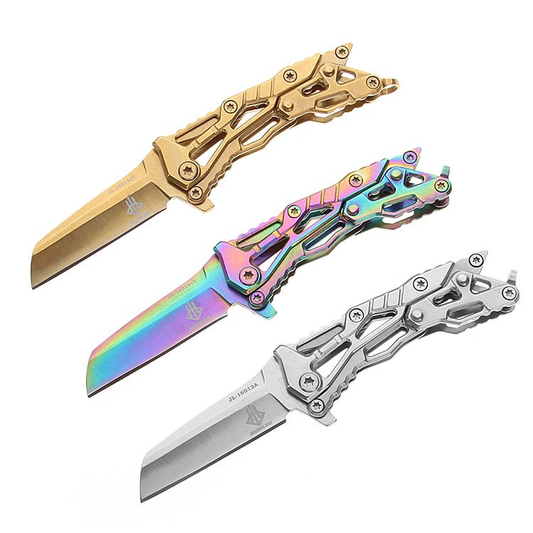 Folding blades, mechanical blades, camping for the home fruit knife, high-strength sharp and mechanically sharp