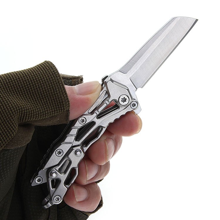 Folding blades, mechanical blades, camping for the home fruit knife, high-strength sharp and mechanically sharp