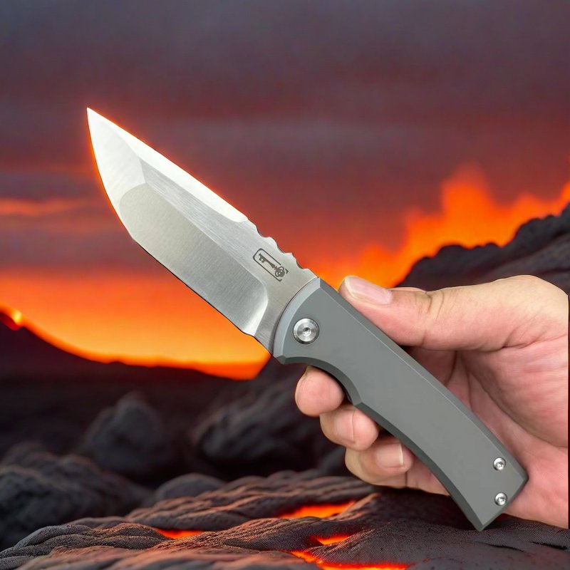 Chaves Chávez 229 folding titanium alloy M390 steel camp outside EDC pocket folding and fruit knife