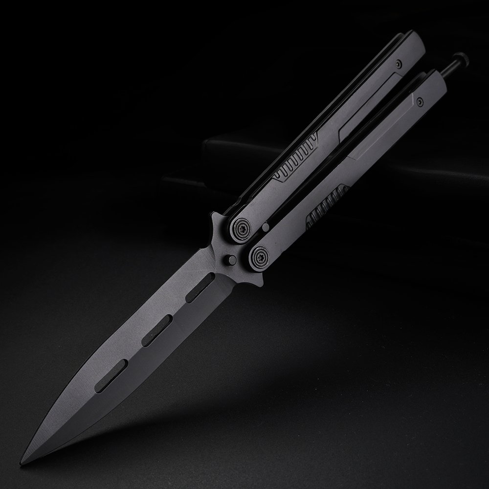 the 2nd-generation steel-quality butterfly knife, the csgo's folding knife, and the starter's training was unopened