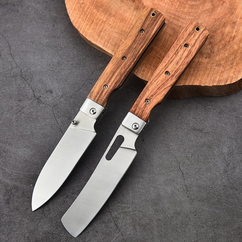 I'm going to camp with a cleaver and a mini-fruit and a cleaver