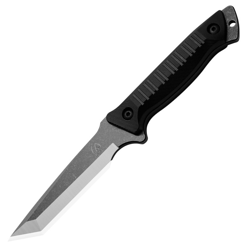 A KNIFE WITH A STRAIGHT KNIFE AND A HIGH-STRENGTH LIFE-SAVING KNIFE WITH A G10 SKATING HANDLE