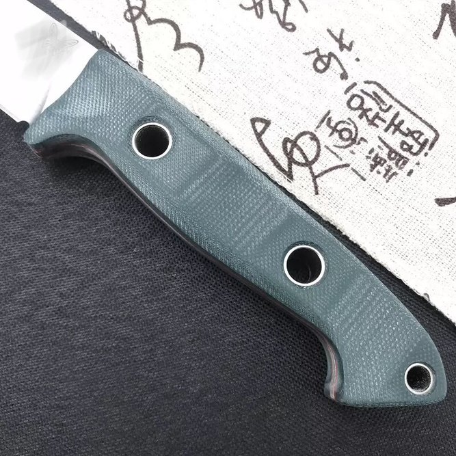 BUTTERFLY 162, G10, CAMPING FOR A LIVING, RIDING A FISH BARBEQUE WITH A STRAIGHT KNIFE