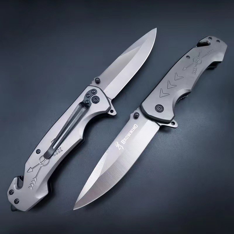 A multi-purpose camping knife for an outdoor life and a small knife for an outdoor object