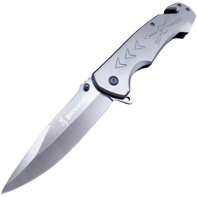 A multi-purpose camping knife for an outdoor life and a small knife for an outdoor object