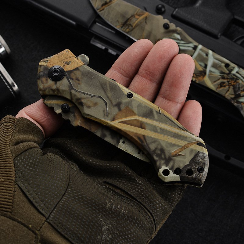 High-strength fruit knife, colour-coloured folding knife