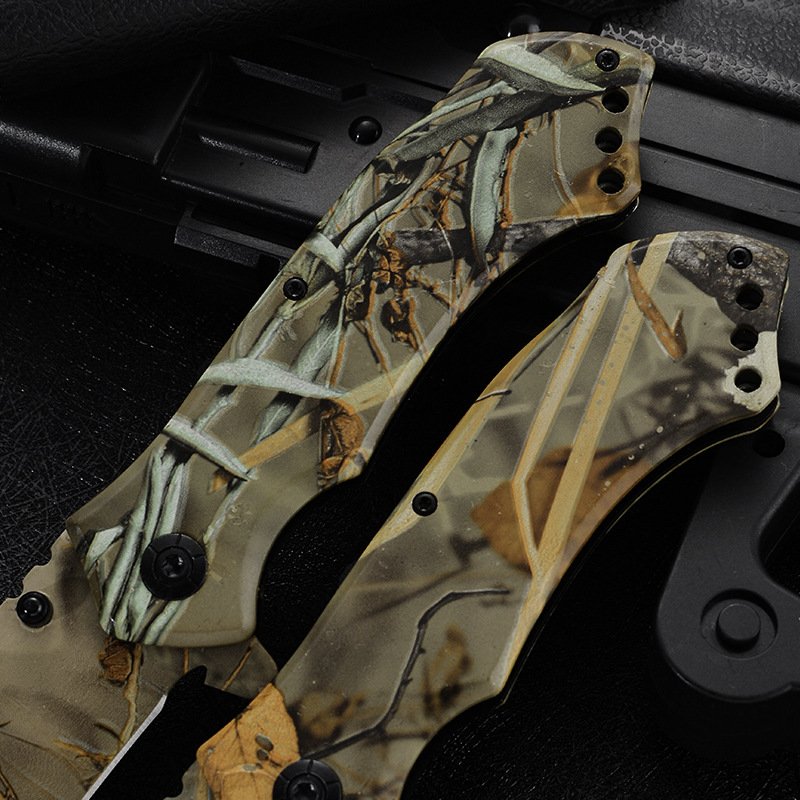 High-strength fruit knife, colour-coloured folding knife