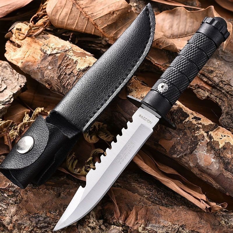 You know, when you're camping in the open, you've got a knife with you, and you've got a knife, and you've got a knife in the field