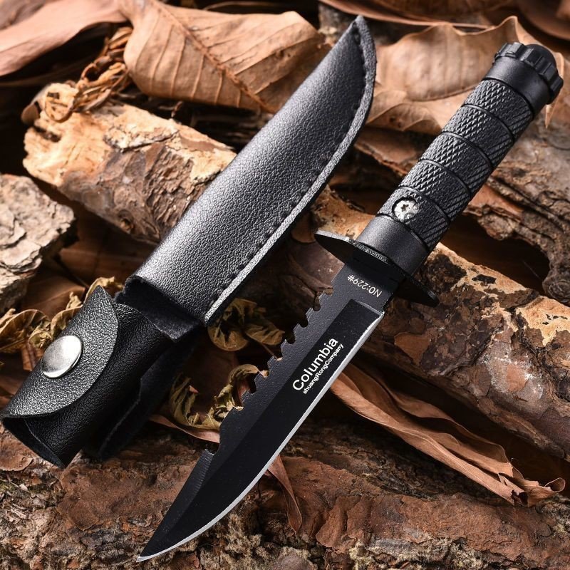 You know, when you're camping in the open, you've got a knife with you, and you've got a knife, and you've got a knife in the field