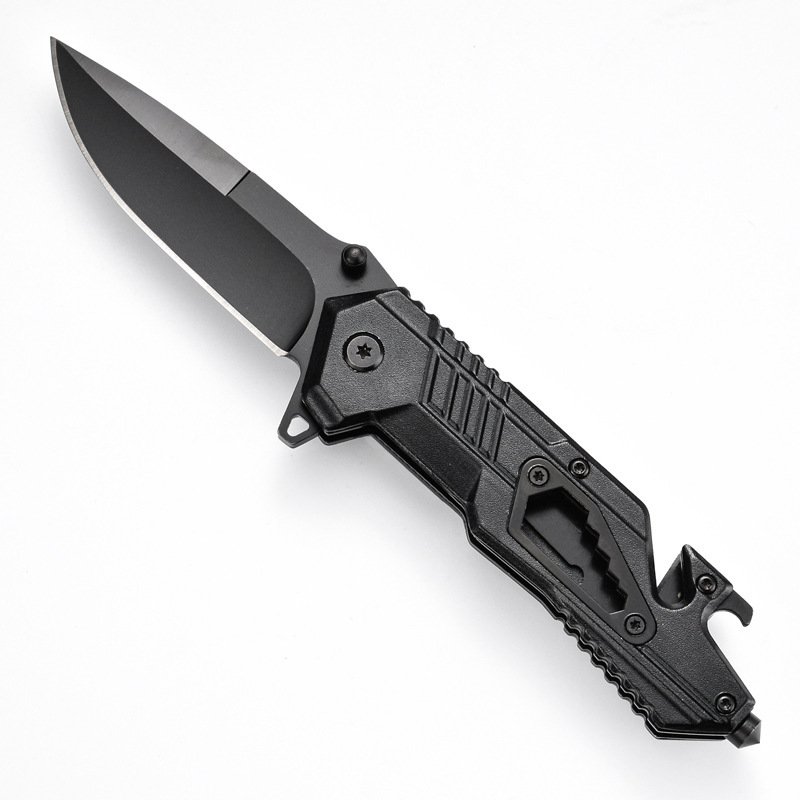 The camper's high-strength Swiss multi-purpose outdoor knife folding knife with the knife