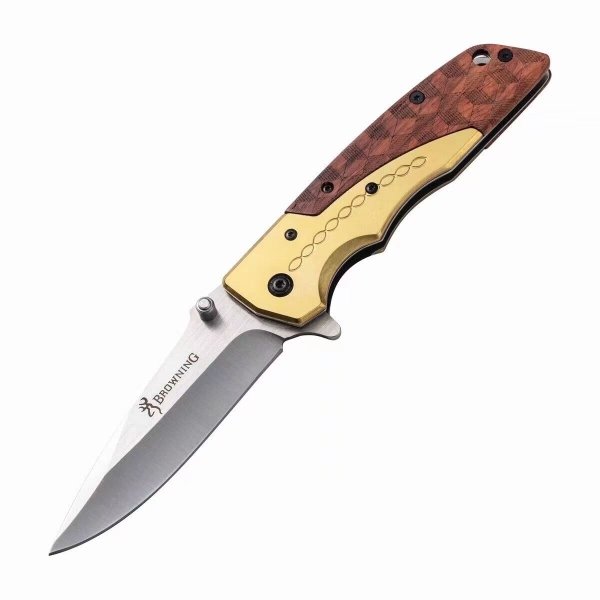 FOLDING KNIFE D, A 7, CAMPING WITH EXTERIOR BLADES TO SURVIVE, HIGH-STRENGTH SWISS PROTECTION