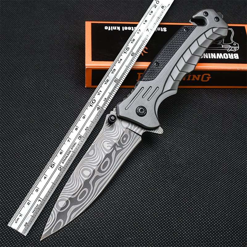 A multi-purpose, high-hard knife on the outside, camping in the field for a mini-slash fruit knife