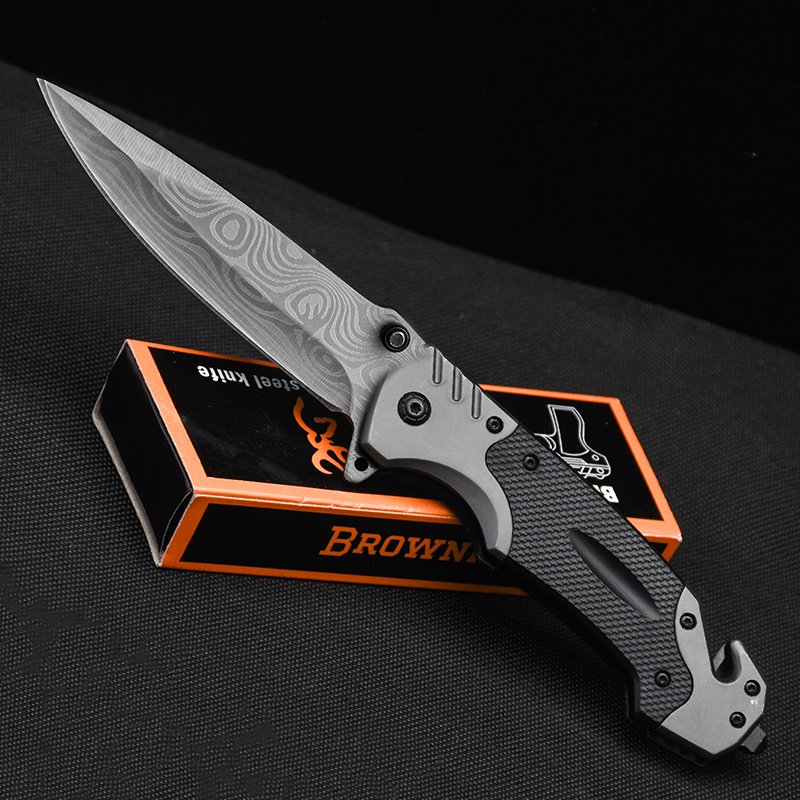 A multi-purpose, high-hard knife on the outside, camping in the field for a mini-slash fruit knife