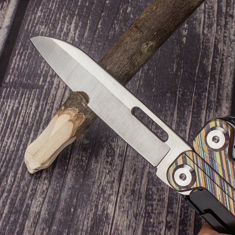 NEW ARK TITANIUM ALLOY SET OF 2024 CNC HIGH HARD MULTI-PURPOSE FOLDING TOOL TORQUE KNIFE