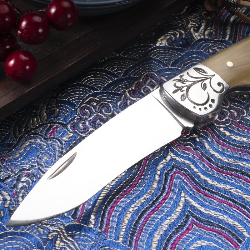 With a new, homemade, outdoor knife, you'll have a nice folding knife