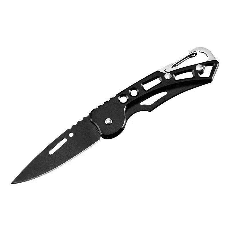 The stainless steel folds the fruit knife home with a small, sharp knife and a student's knife