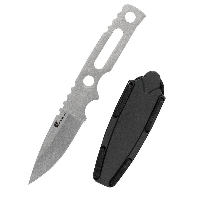 Handolock's small, straight-on-the-door knife-stabbing, multi-purpose, survival field camping knife