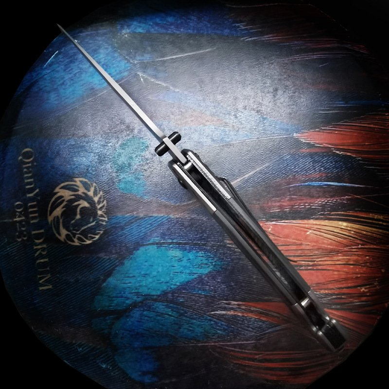 browning's little knife folder g10 handlers camping with a fruit knife and a field knife