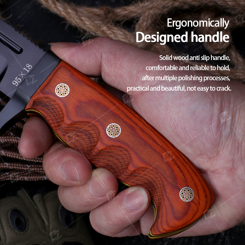Sniper-Red Boy-Multifunctional family camping field with a fruit knife