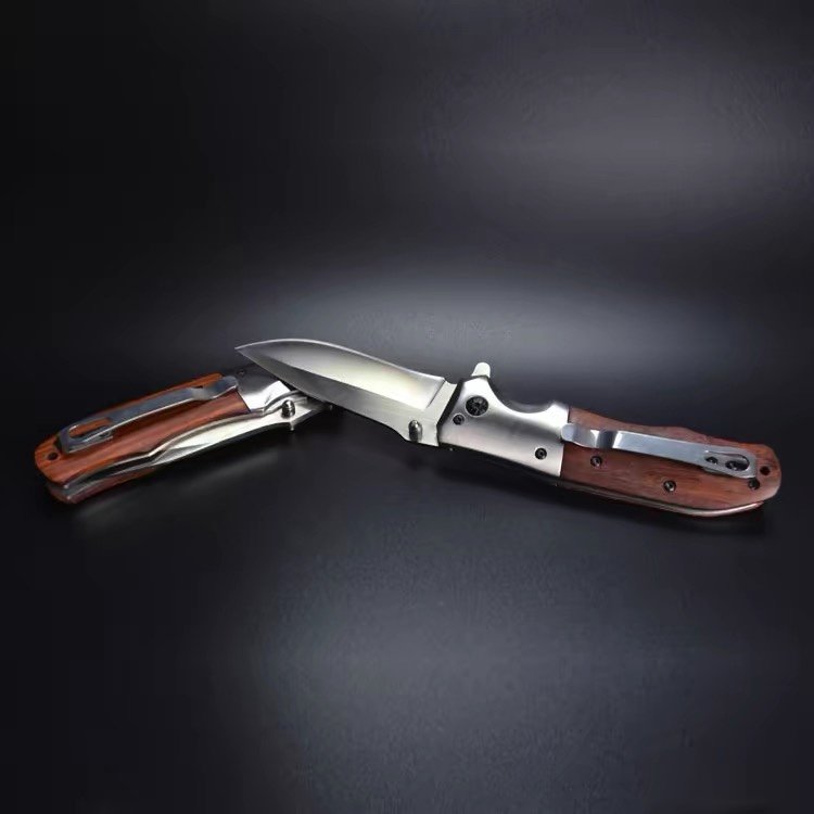 New Scrambling Bronning, high-heavy, field-protected, red-mucked knife with a sharp fruit knife