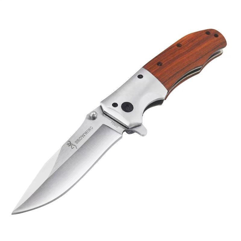New Scrambling Bronning, high-heavy, field-protected, red-mucked knife with a sharp fruit knife