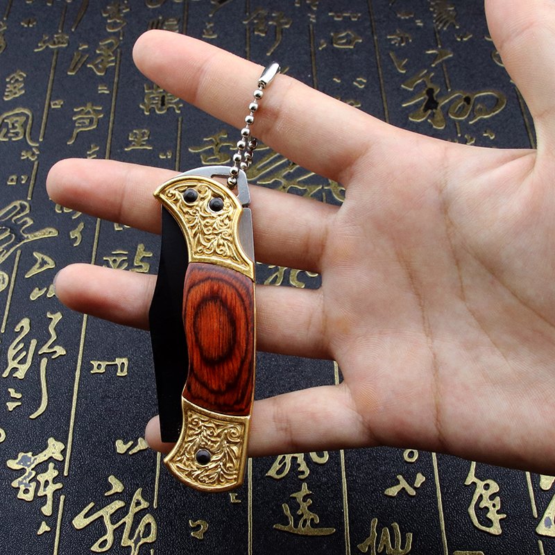 I've got a small knife to protect myself