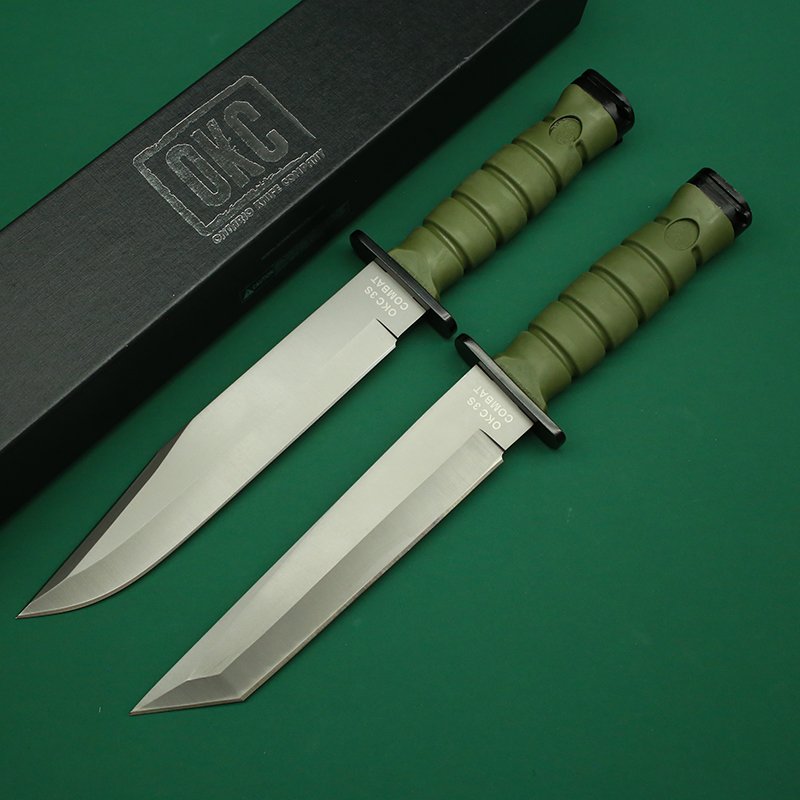 U.S.A. M10 EXTERIOR SHARP-STABBING FIELD RANGER WITH FIELD EXPEDITION SURVIVAL KNIFE