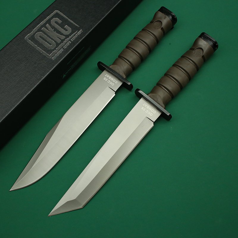 U.S.A. M10 EXTERIOR SHARP-STABBING FIELD RANGER WITH FIELD EXPEDITION SURVIVAL KNIFE