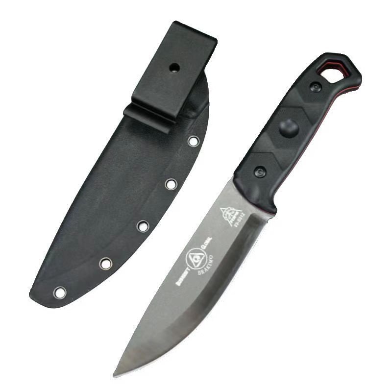 Toppers, a heavy, straight-stabbing camp, multi-purpose tactical knife camping for life, large-scale butchery and fishing knife