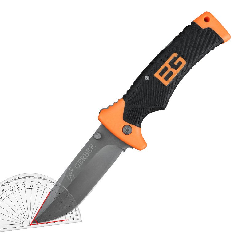 THE BG CAMPER'S SLASHING KNIFE WITH A QUICK CAMPER
