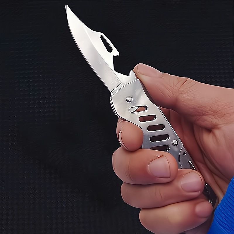 Folding a fruit knife and camping for an outdoor multi-purpose swipe opener