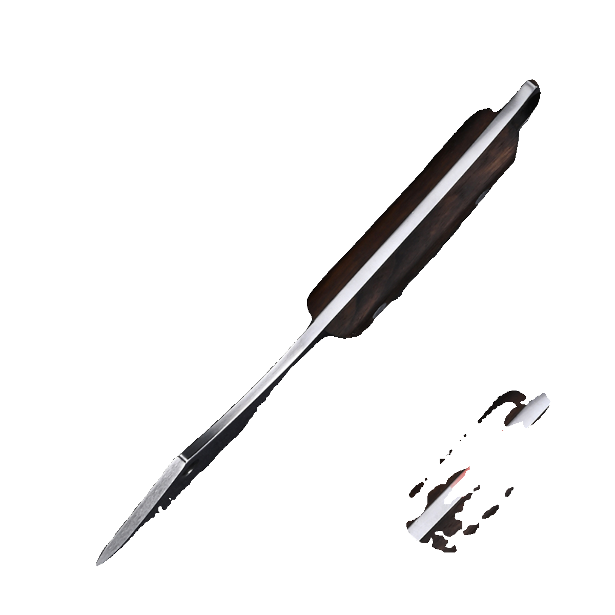 You know, you know, when you're in the middle of a little knife, you're in the middle of a big, hard fruit knife, and you're in the middle of a camp with a meat knife and a bone knife