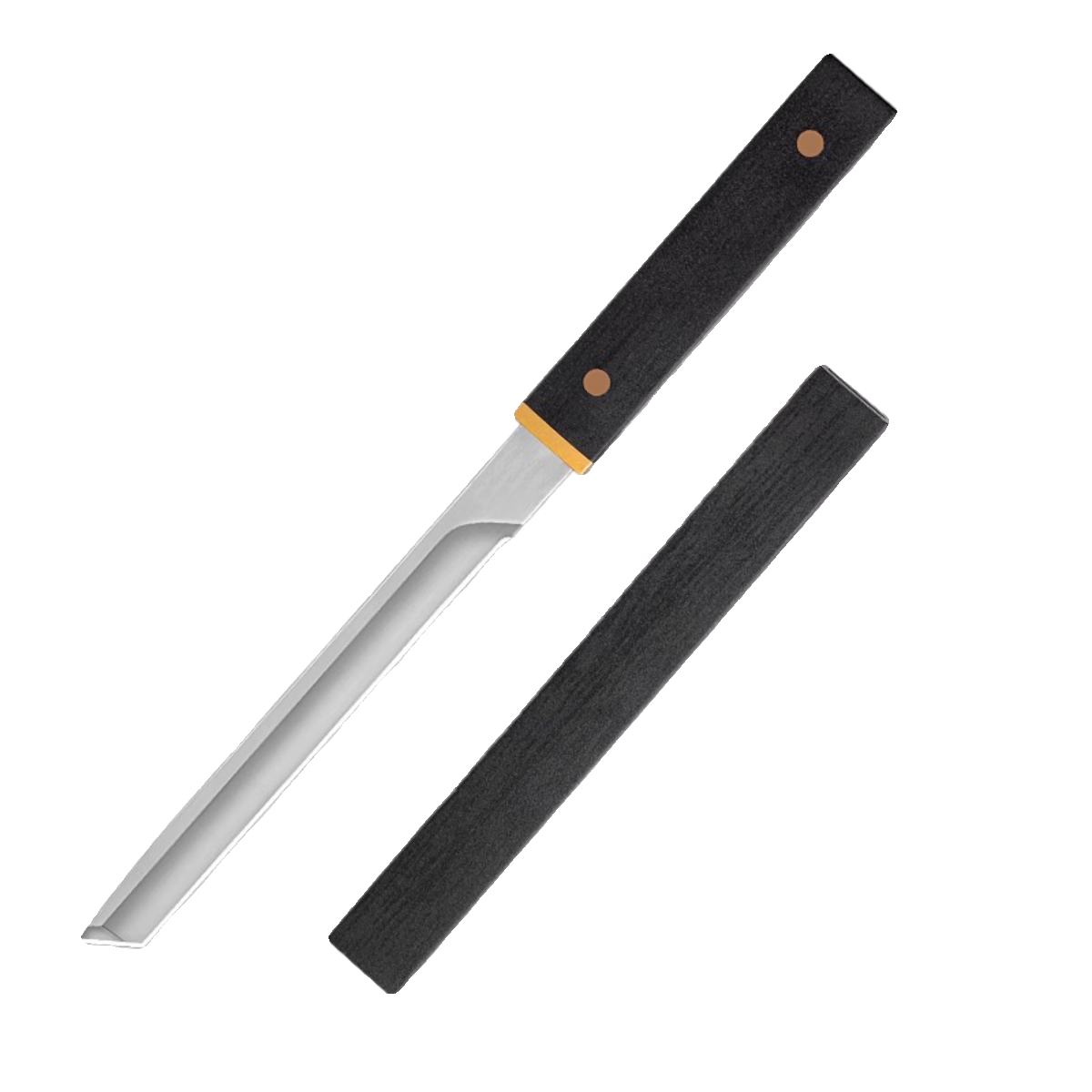 The stainless steel warship, with a sharp, high-strength delivery knife, with a multi-purpose knife in the field