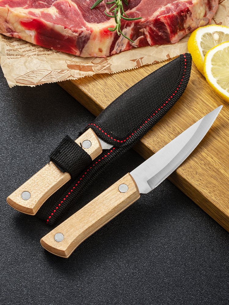 Mongol hands eat meat knives, stainless steel, meat knives, meat cutters, meat cutters, lamb cutters