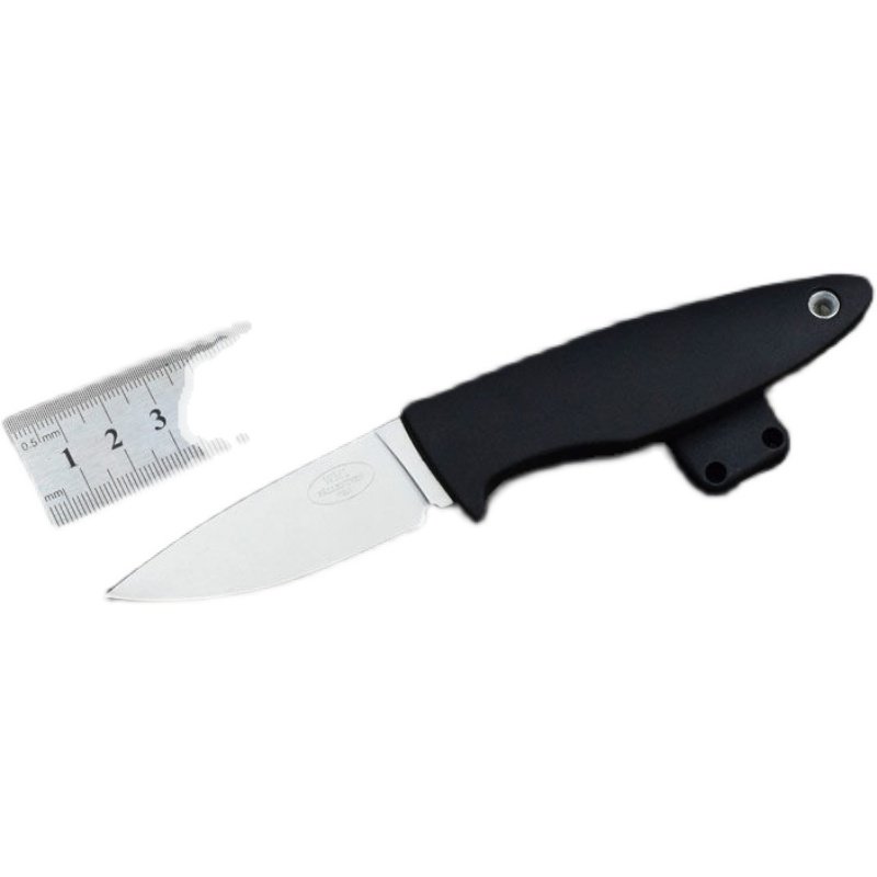 He's got a family camping equipment with a fruit knife