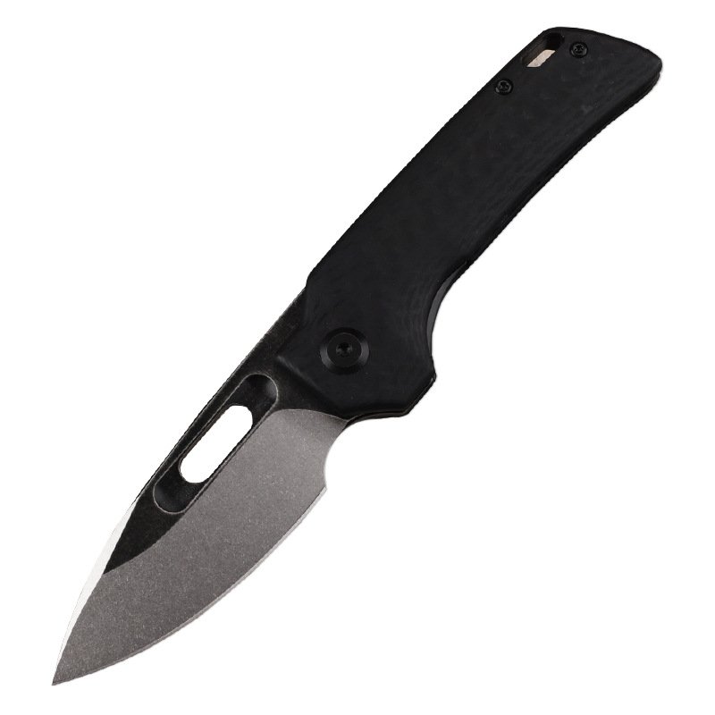 NEW WING DRAGON CROSS-BORDER CAMPING FOR D2 STEEL CARBON FIBRE AND G10 MULTI-PURPOSE EDC FOLDING TOOL KNIFE