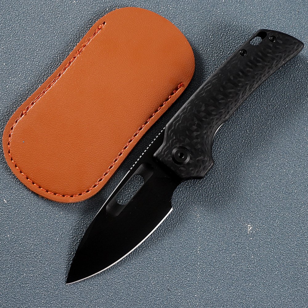 NEW WING DRAGON CROSS-BORDER CAMPING FOR D2 STEEL CARBON FIBRE AND G10 MULTI-PURPOSE EDC FOLDING TOOL KNIFE